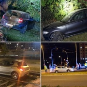 Mladá řidička netrefila dálnici a senior naopak zajel do tramvajového kolejiště