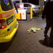 Bezdomovec pobodal svou přítelkyni - do hodiny ho policisté vypátrali a zadrželi.
