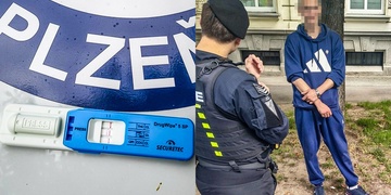 Řidič s pozitivním testem na drogy na sebe upozornil hloupou chybou
