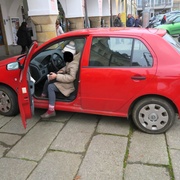 Pětaosmdesátiletá silniční pirátka havarovala