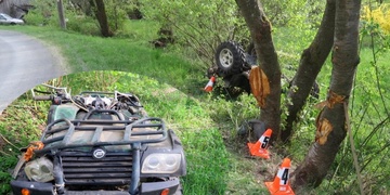 Čtyřkolkář stále bojuje o život