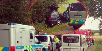 Řidič nehodu nepřežil