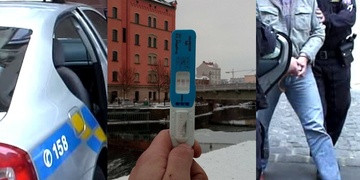 Zfetovaný Chorvat ujížděl policistům a pak skočil do řeky