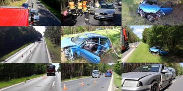 Feťáci způsobili nehodu a pak utekli do lesa