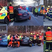 Těžce opilý řidič zranil tátu s malým dítětem - aktualizováno