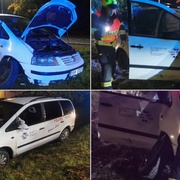 Noční dopravní nehoda