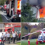 Při požáru domu zemřela teprve třináctiletá dívenka