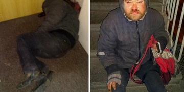 Bezdomovec znemožnil jít mamince s postiženou dcerou domů