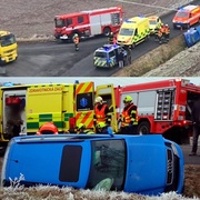 Těžce opilá žena nezvládla řízení a s vozem vletěla do příkopu
