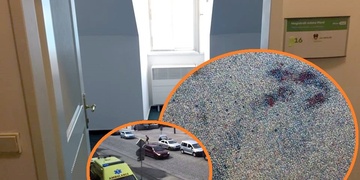Muž si prořízl bruskou tepnu na noze