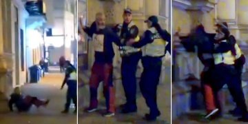 Rvačka na Americké třídě