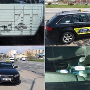Taxikář dojezdil - naštěstí