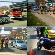 Havárie motorkáře u Rychtářky