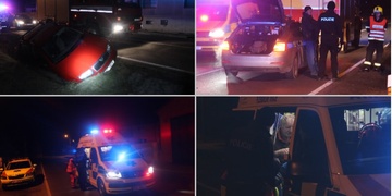 Těžce opilý Slovák nezvládl řízení a havaroval