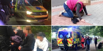 Opilá žena, opilé děti, opilý bezdomovec o opilý agresor