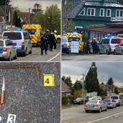 Zakrvácený cizinec s několika noži vyděsil desítky lidí