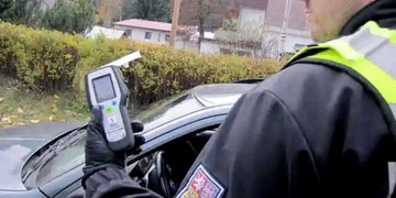 Těžce opilý řidič