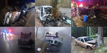 Dnešek bohužel přinesl velké množství vážných dopravních nehod