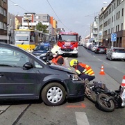 Nehoda na Chodském náměstí - viděli jste ji?