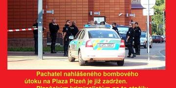 Pachatel hlášeného útoku na Plazu dopaden!
