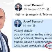 Hejtman Plzeňského kraje je pozitivní na Covid-19