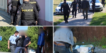 Nožem ozbrojený narkoman přepadl ženu s miminkem