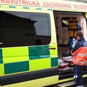 Škodovka přimáčkla holčičku k plotu