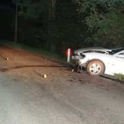 Poté, co zcela zničil auto nadýchal 1,72 promile