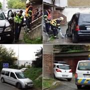 Kuriózní dopravní nehoda v Plzni