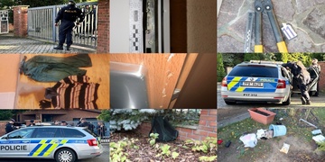Policie podrobně popsala řádění silně zfetovaného pachatele v Plzni Černicích