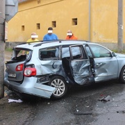 Nehoda se zraněním, muž nedal ženě přednost – , 