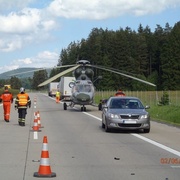 Nehoda uzavřela dálnici D5 ve směru na Plzeň