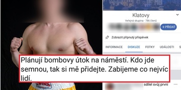 „Zabijeme co nejvíce lidí,“ napsal A.P. na Facebook