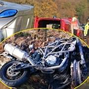 Tragická nehoda, dva motorkáři zemřeli