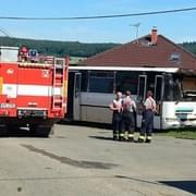 Požár zcela zničil autobus - , 