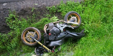 Motorkář nezvládl řízení