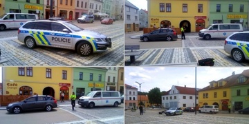 Opilý řidič nacouval do sanitky