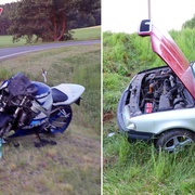 Srazil motorkáře, neposkytl mu pomoc, své auto nechal na místě a zbaběle utekl