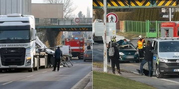 Tragická dopravní nehoda, na místě je jeden mrtvý