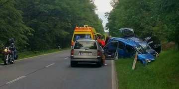 Řidiče postihla mrtvice, pak způsobil dopravní nehodu