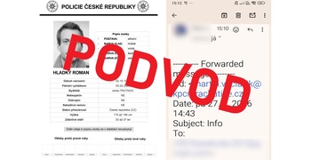 Profesionální hlas, policejní výrazy a na konci i výhrůžky