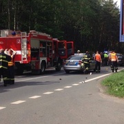 Vážná dopravní nehoda v Babylonu, na místě přistával vrtulník