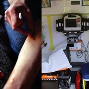 Záchranář zachraňoval život narkomanovi, druhý ho zatím okradl