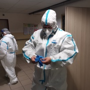 Transport agresivního pacienta s podezřením na Covid - 19