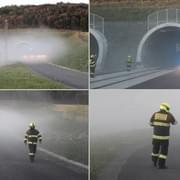 Zásah hasičů uzavřel Ejpovický tunel