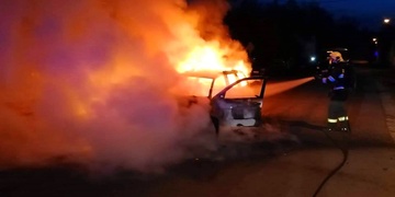 Požáry v přírodě, popadané stromy i hořící auto