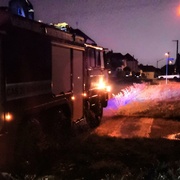 Noční bouřka nad Plzeňskem