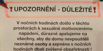Ženu se pokusil znásilnit uprchlík z výchovného ústavu