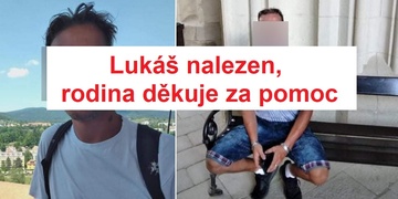 Lukáš nalezen, je v pořádku