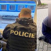 Zbil a oloupil ženu ve vlaku